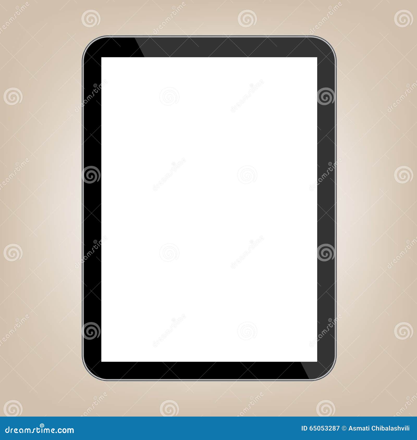 Modern gadget illustration stock vector. Illustration of isolated ...