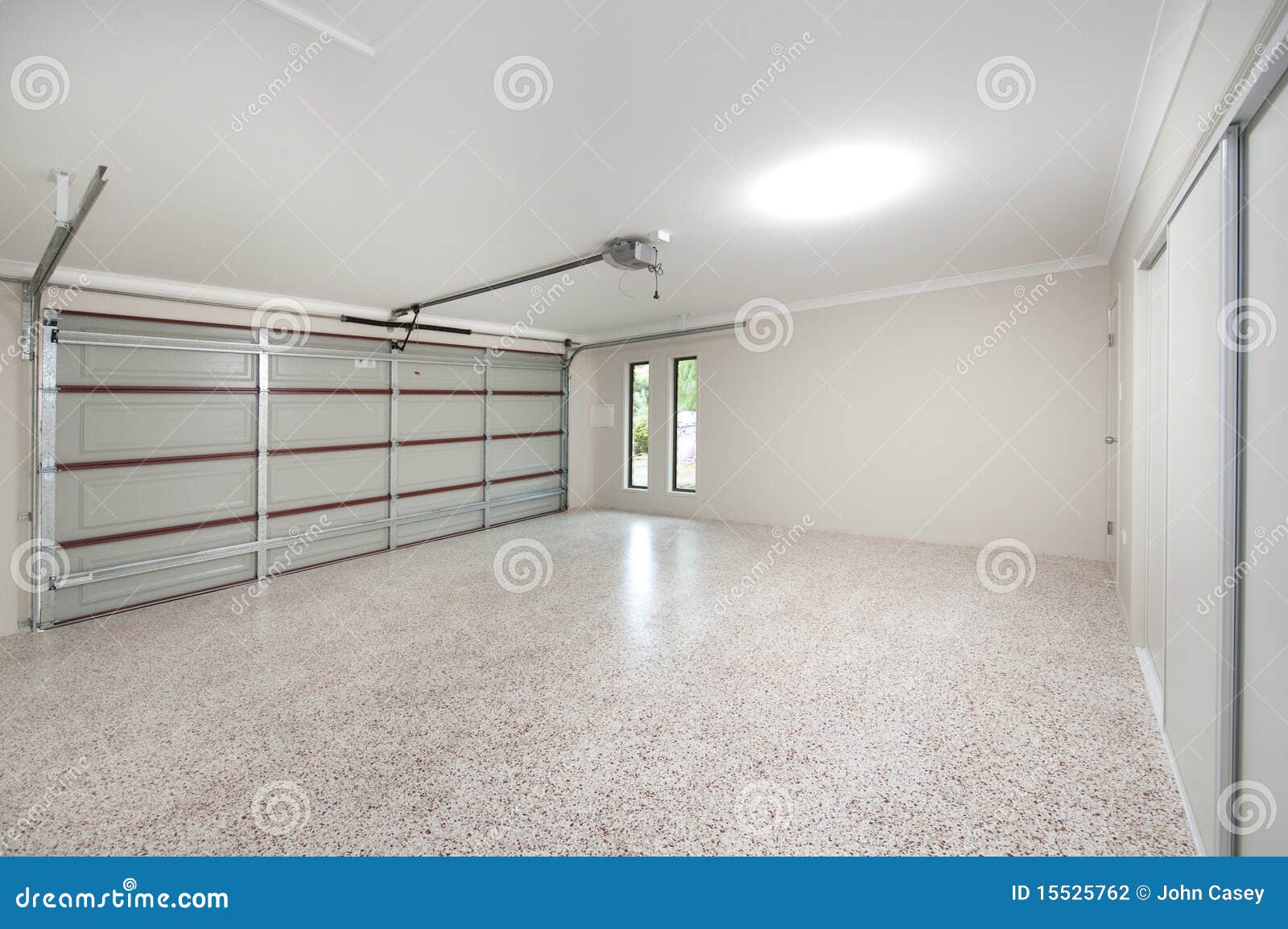 modern garage interior