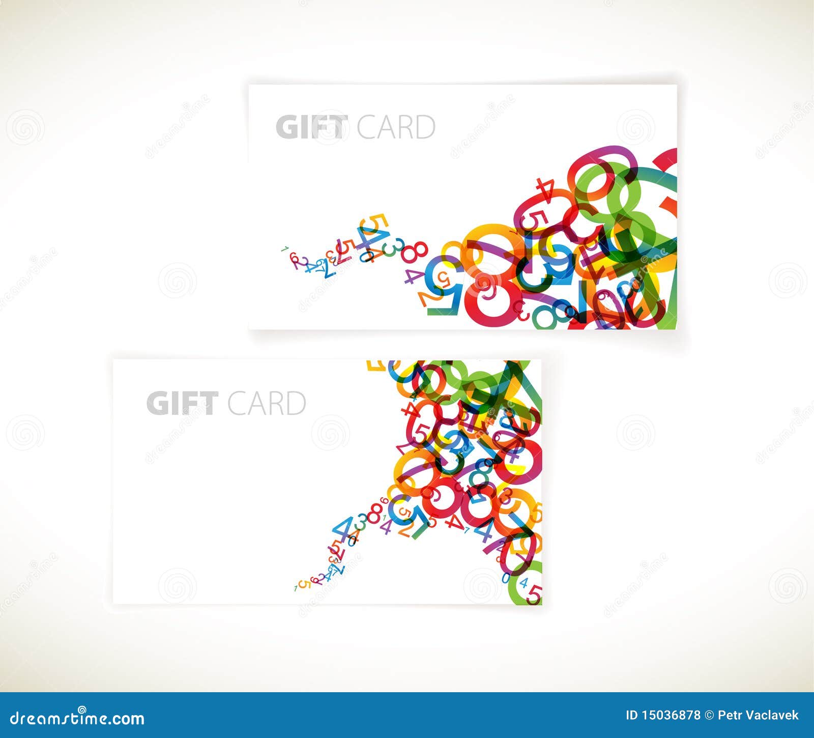 Modern Gift Card Templates Royalty Free Stock Photos Image 15036878