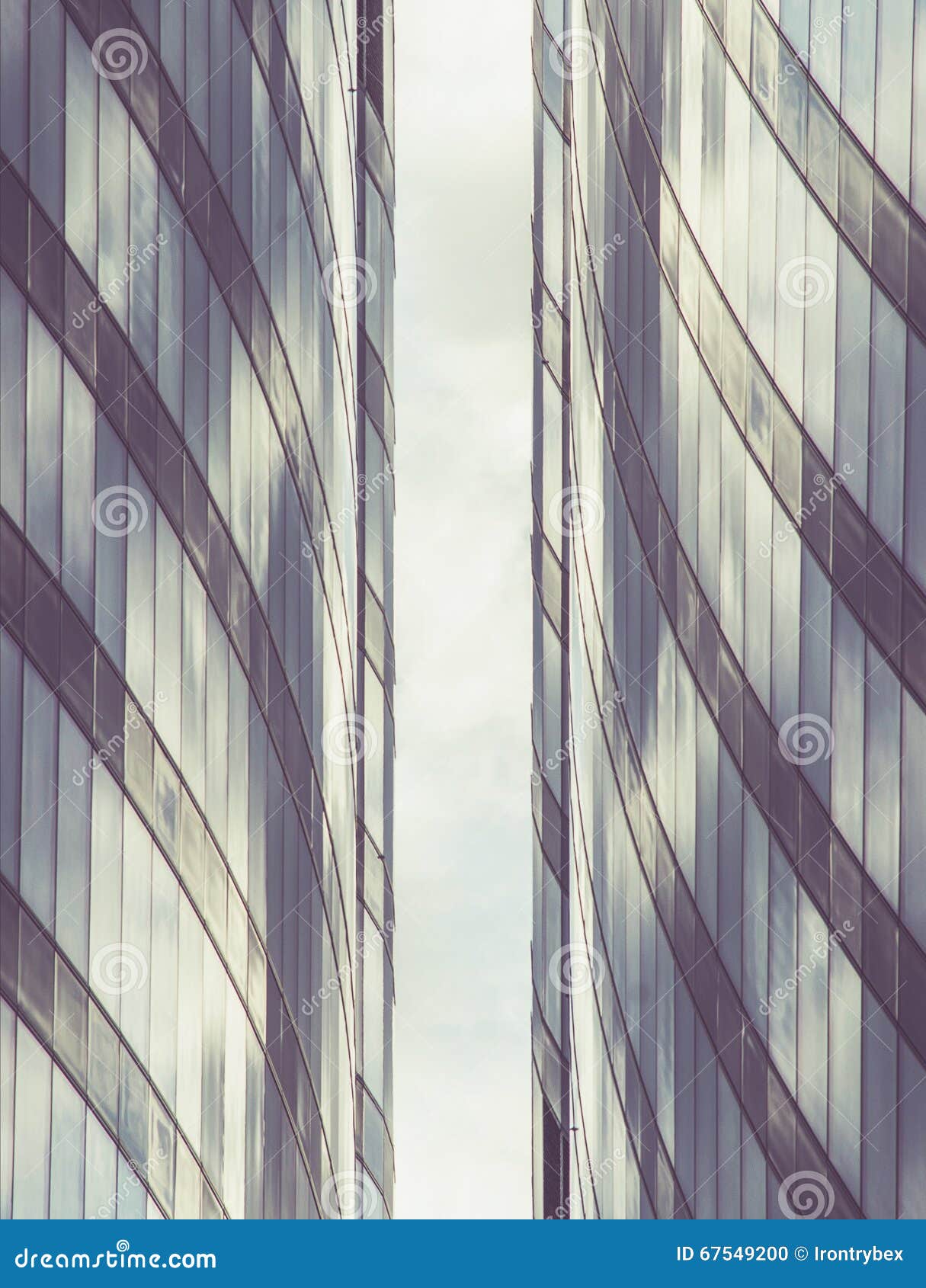 Modern Glass frame stock photo. Image of city, highrise 67549200