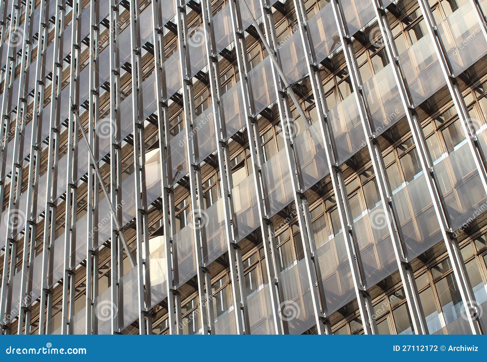 Modern glass wall stock photo. Image of perspective, economy 27112172