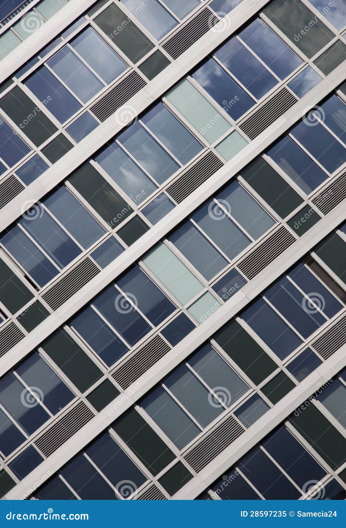 Modern glass wall stock image. Image of glassy, glass 28597235