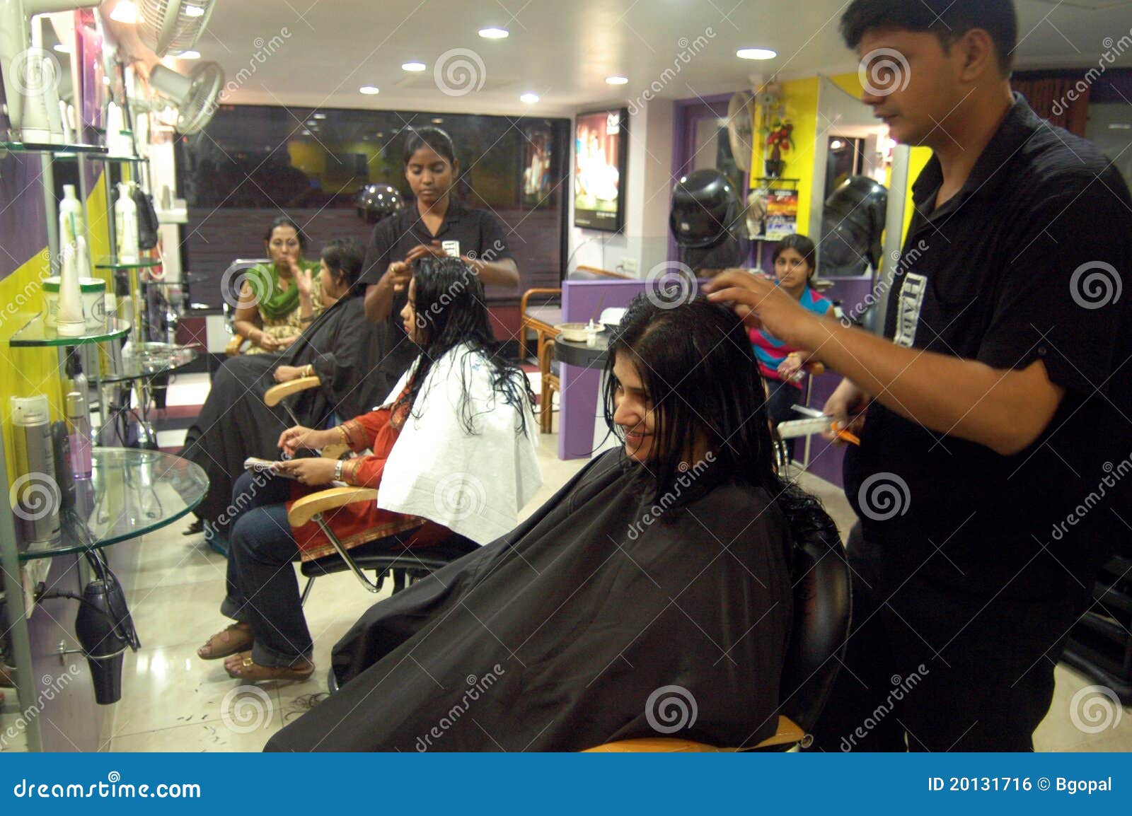 Modern Hair Dressing Saloon Editorial Photo Image of machines, market