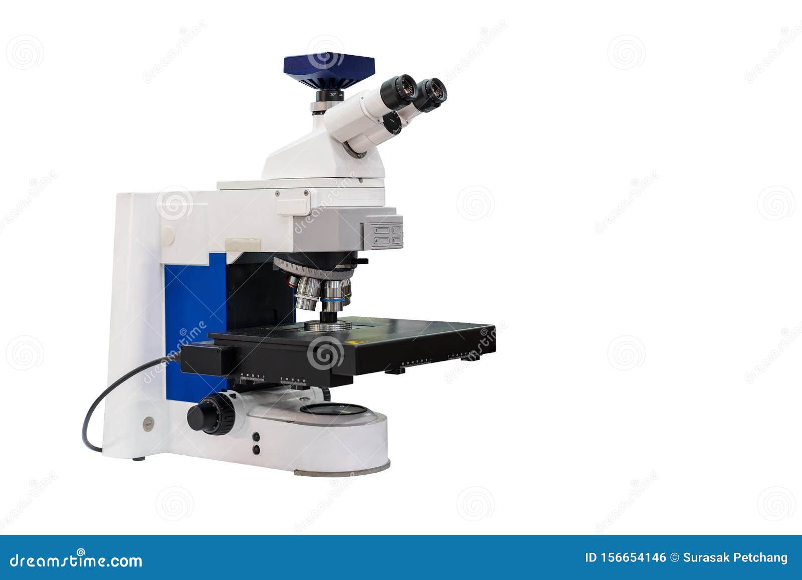 Modern & High Accuracy Microscope during Sample or Specimen Inspection