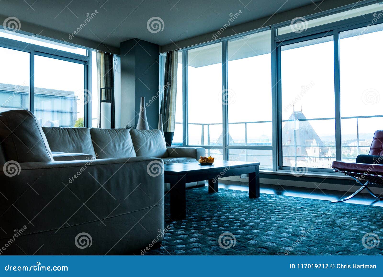 Modern High Rise Condo In Canadian City Stock Photo Image Of