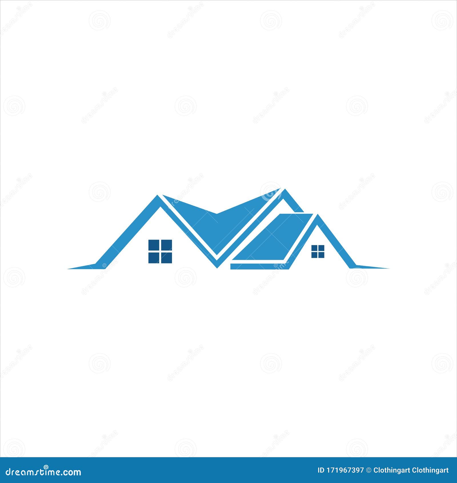 Modern Home Logo Design Concept Stock Vector - Illustration of ...