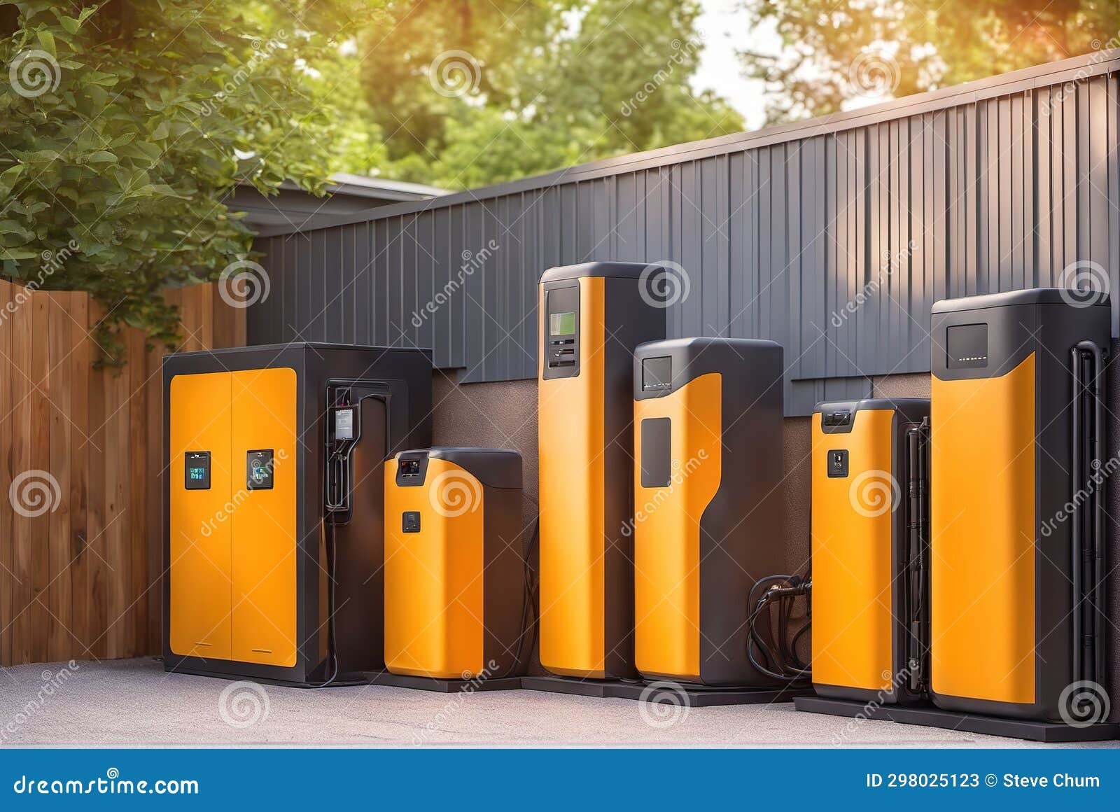 Modern Household Charging Piles and Household Lithium Battery Packs