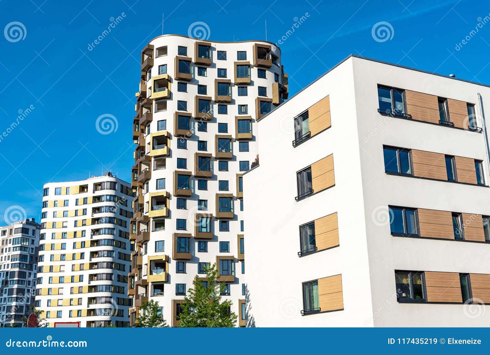 Modern Housing Construction in Munich Stock Image Image of industry