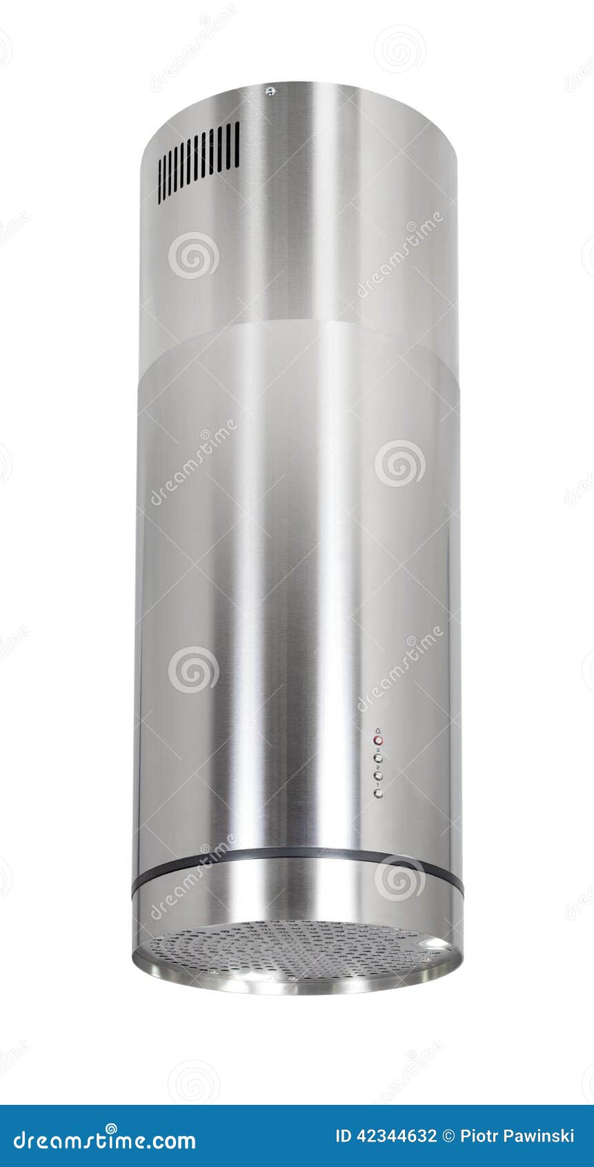 Modern INOX cooker hood stock photo. Image of hood, kitchen 42344632