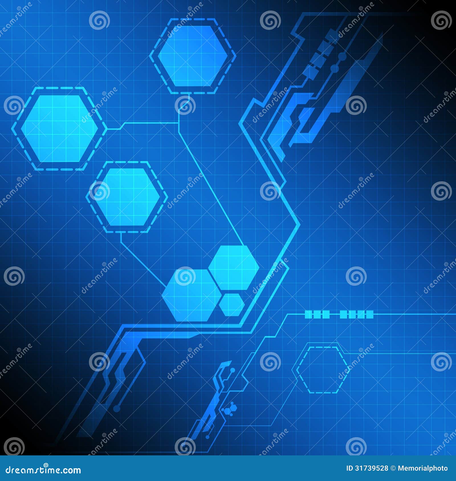 Modern Interface Technology Screen Stock Vector - Image ...