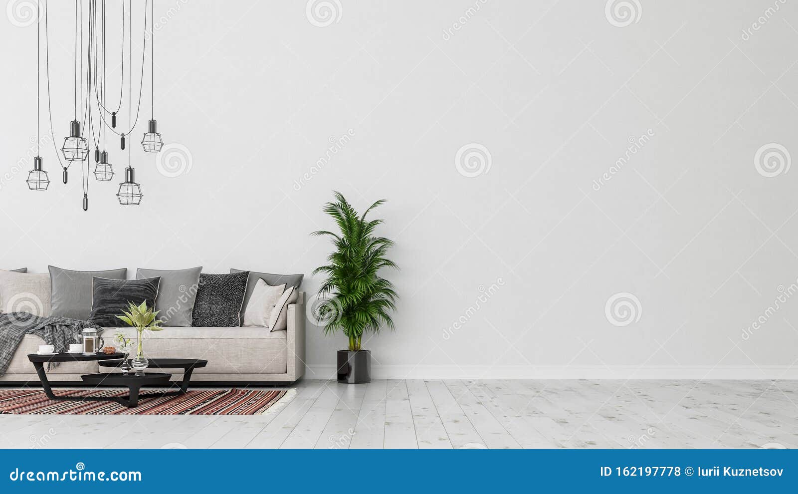 Modern Interior Design. Decorative Background of a House, Apartment, Office  or Hotel. Stock Photo - Image of house, comfort: 162197778