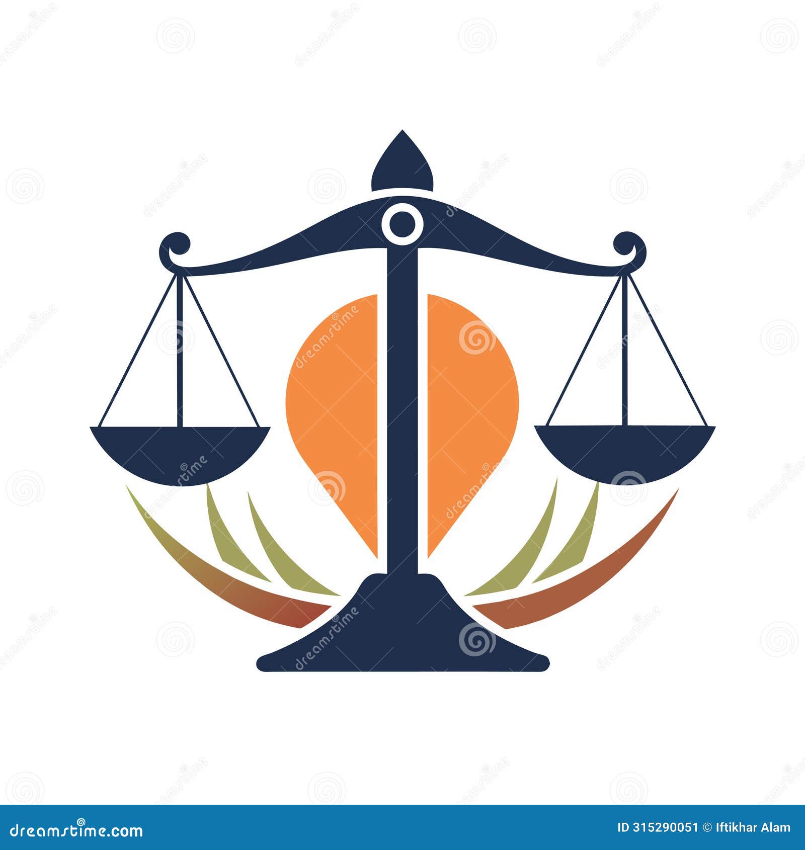 a modern interpretation of justice scales set against a backdrop of a bright sun, modern interpretation of justice scales,