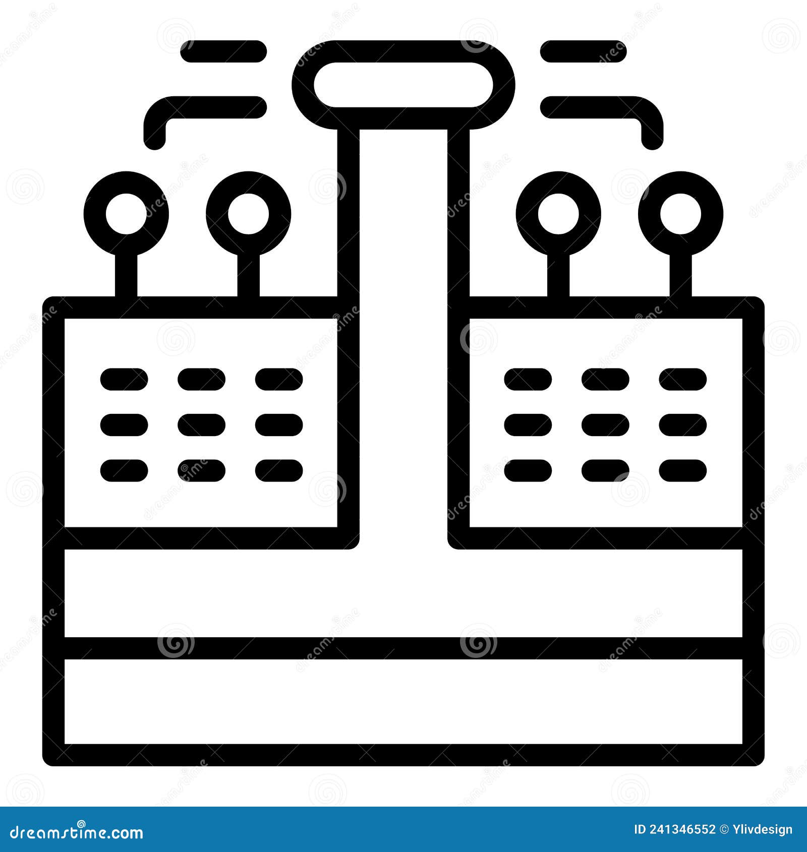 Modern Irrigation System Icon Outline Vector. Water Drip Stock Vector ...