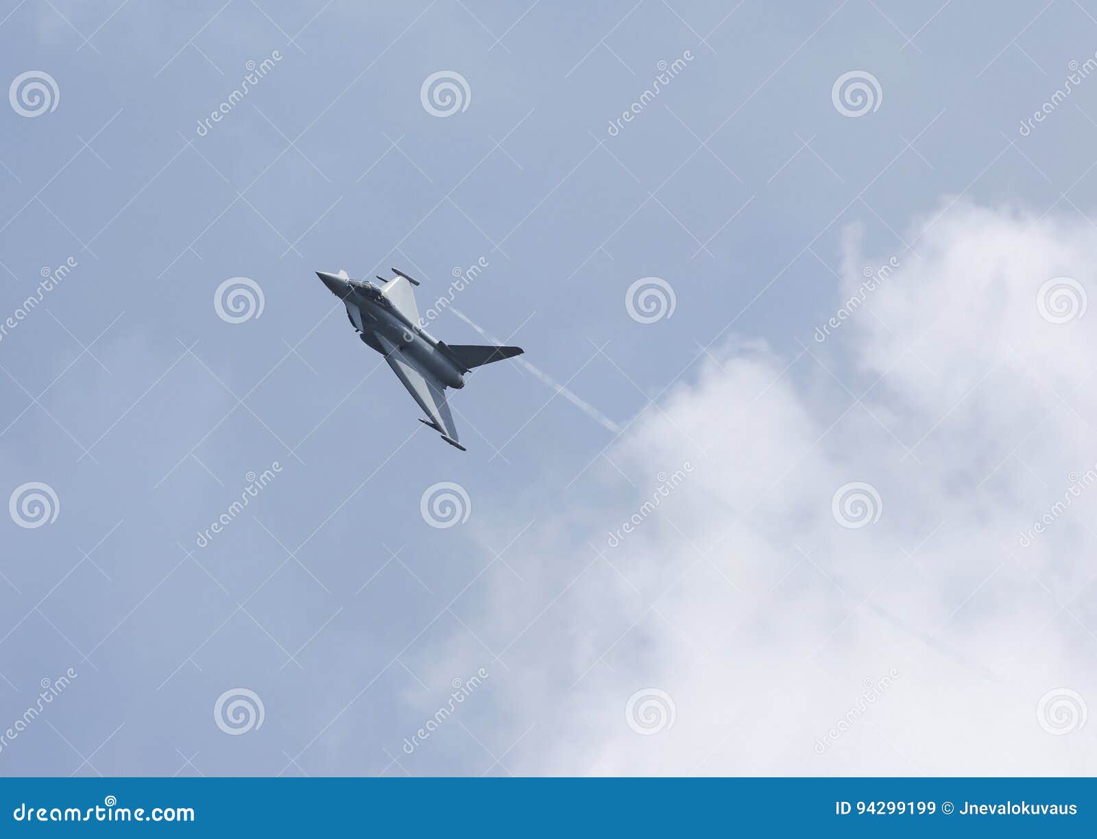 Modern Jet Fighter Fly Up High. Stock Image Image of power, plane
