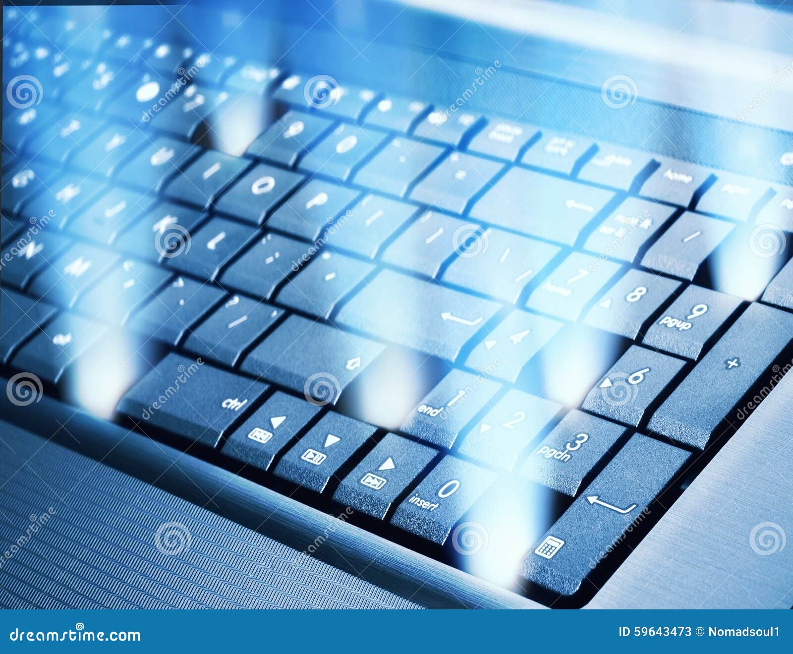 Modern keyboard stock image. Image of contemporary, design 59643473
