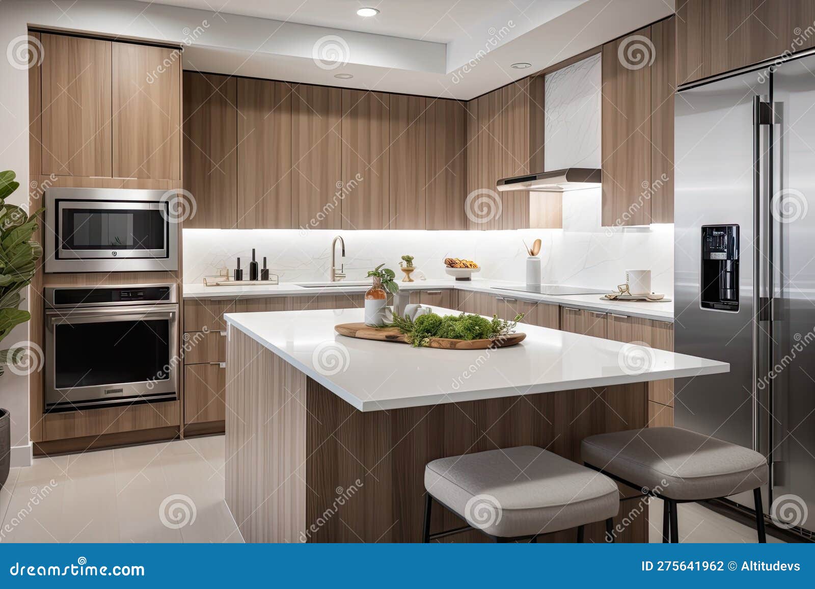 Modern Kitchen, with Cuttingedge Appliances and Sleek Design