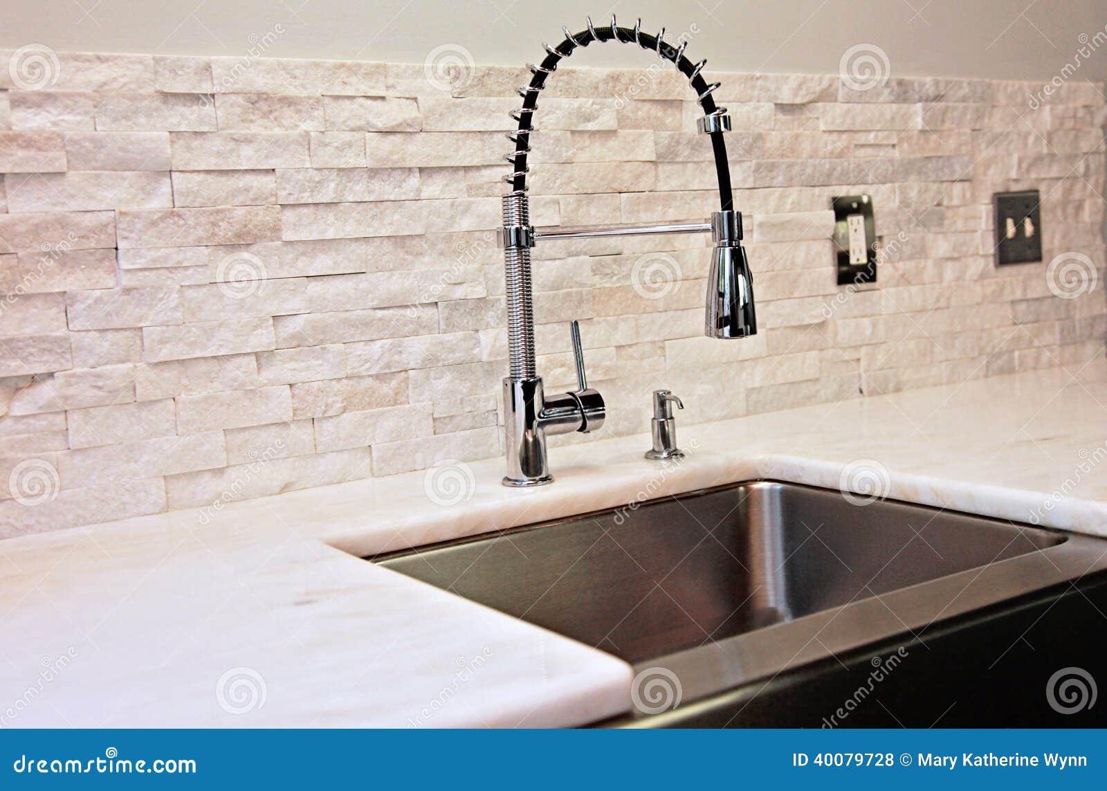 Modern Kitchen Detail Stock Photo Image Of Granite