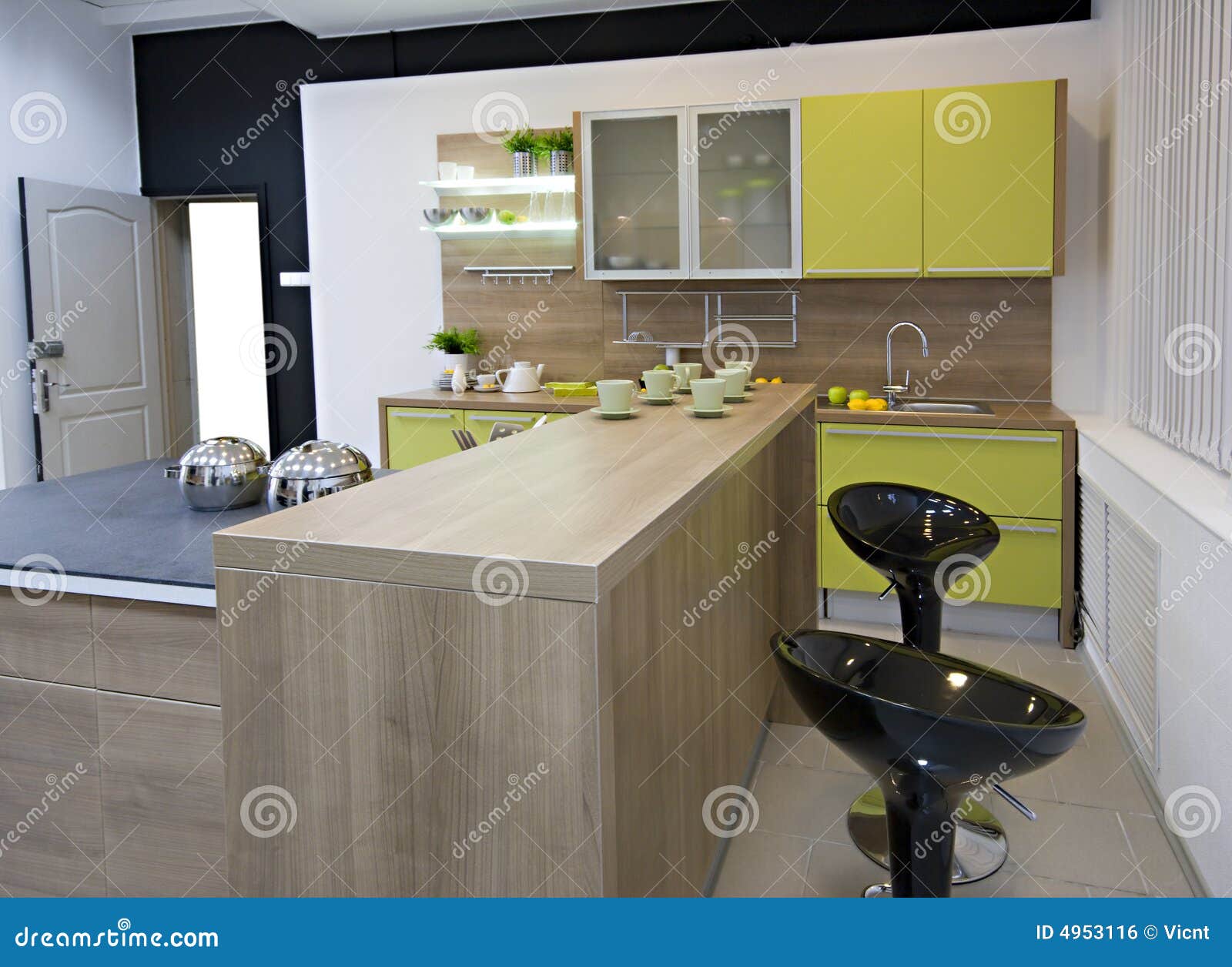 The modern kitchen details stock photo. Image of stainless 4953116