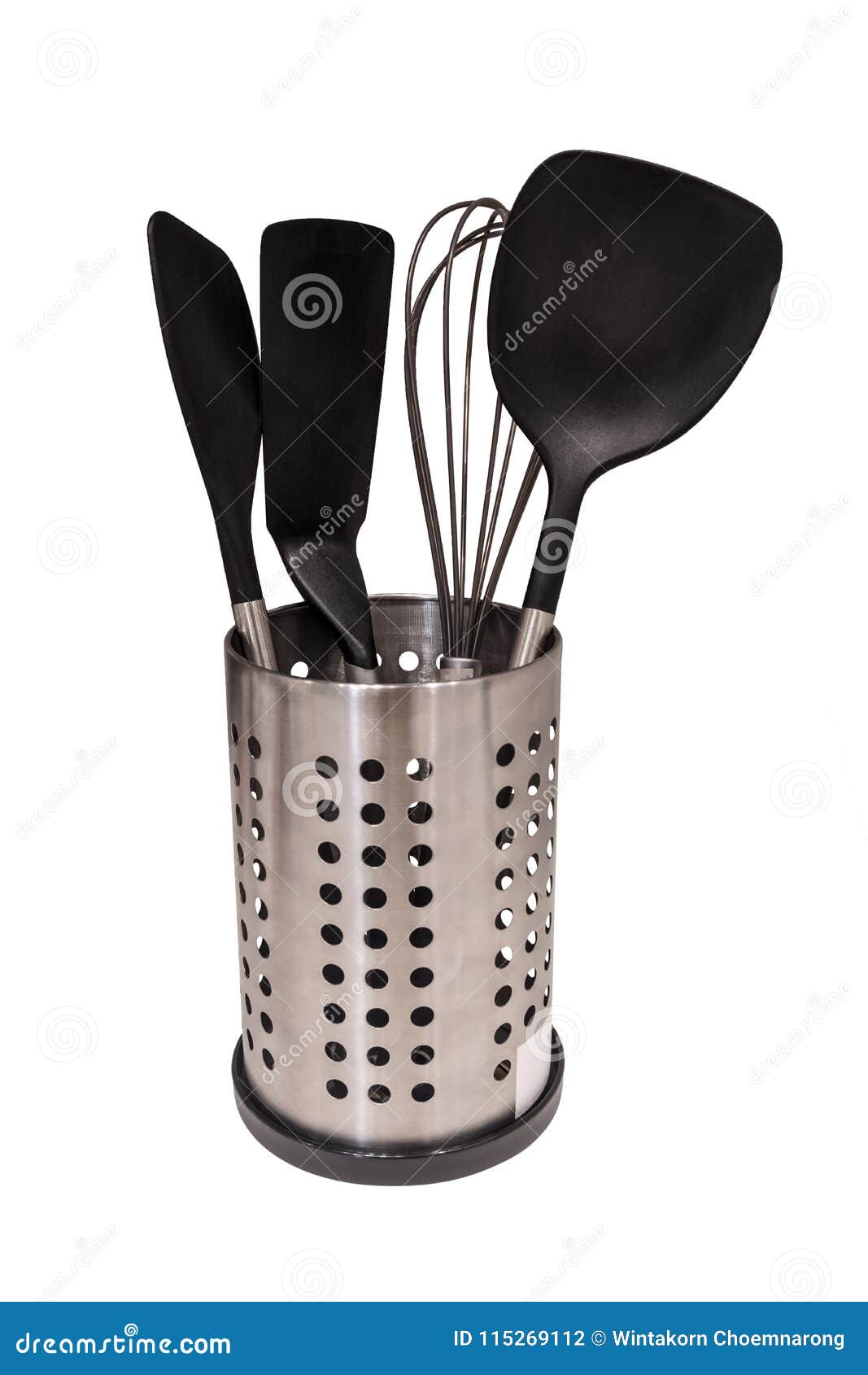 Modern Kitchen Tool Set Isolated Stock Photo Image of plastic