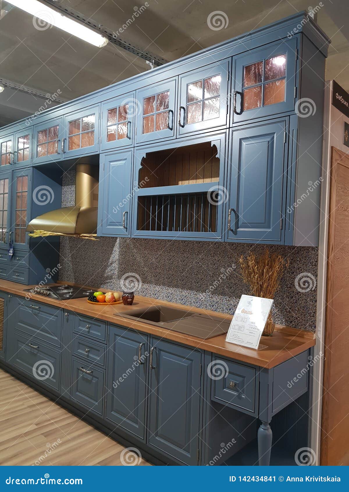 Modern Kitchens On Sale In A Furniture Store Editorial Photo