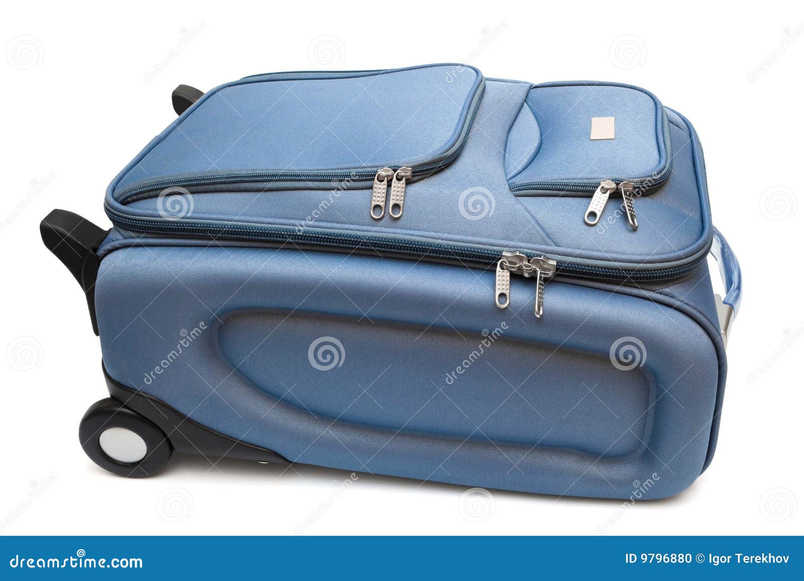 Modern large suitcase stock photo. Image of background 9796880