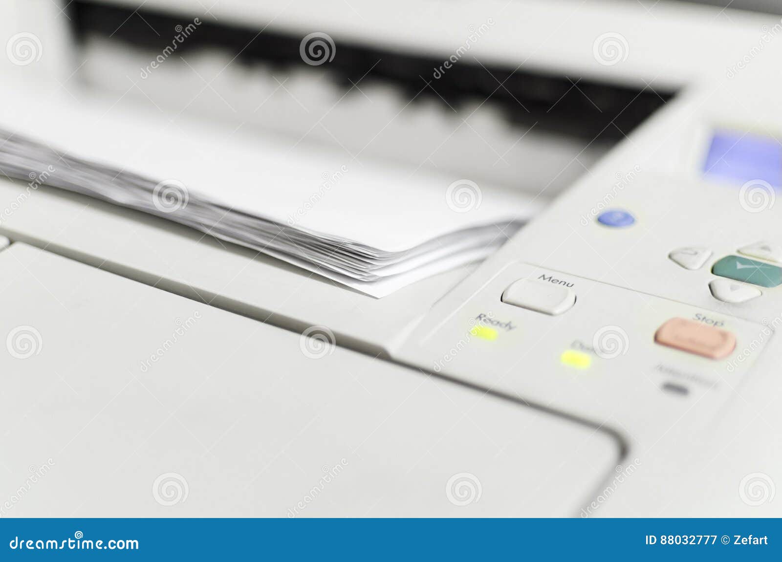 Modern Laser jet printer stock image. Image of peripheral 88032777