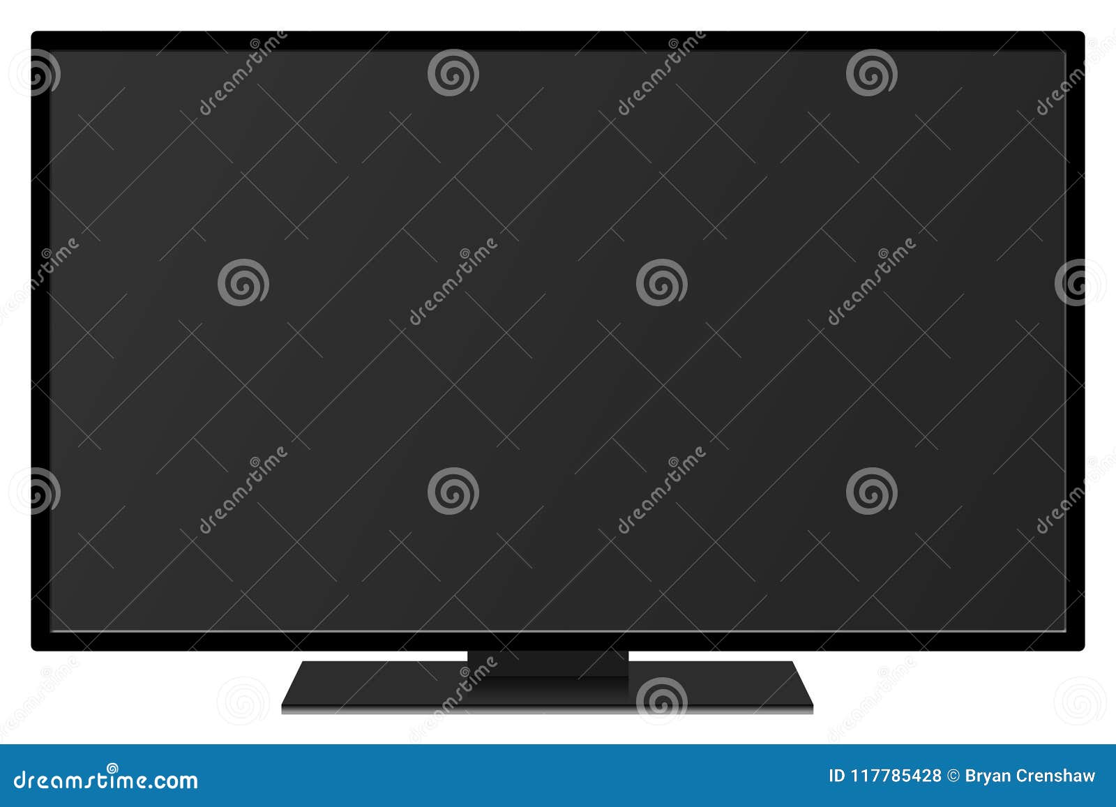 lcd flatscreen tv hd bigscreen television or computer monitor