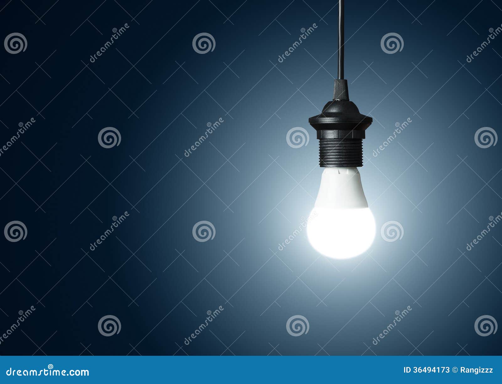 Modern light bulb stock image. Image of electricity, edison 36494173