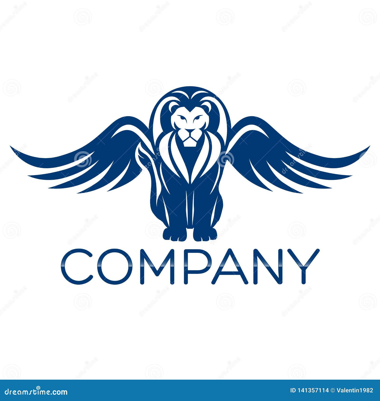 Modern Lion Logo. Vector Illustration. Stock Vector - Illustration of ...