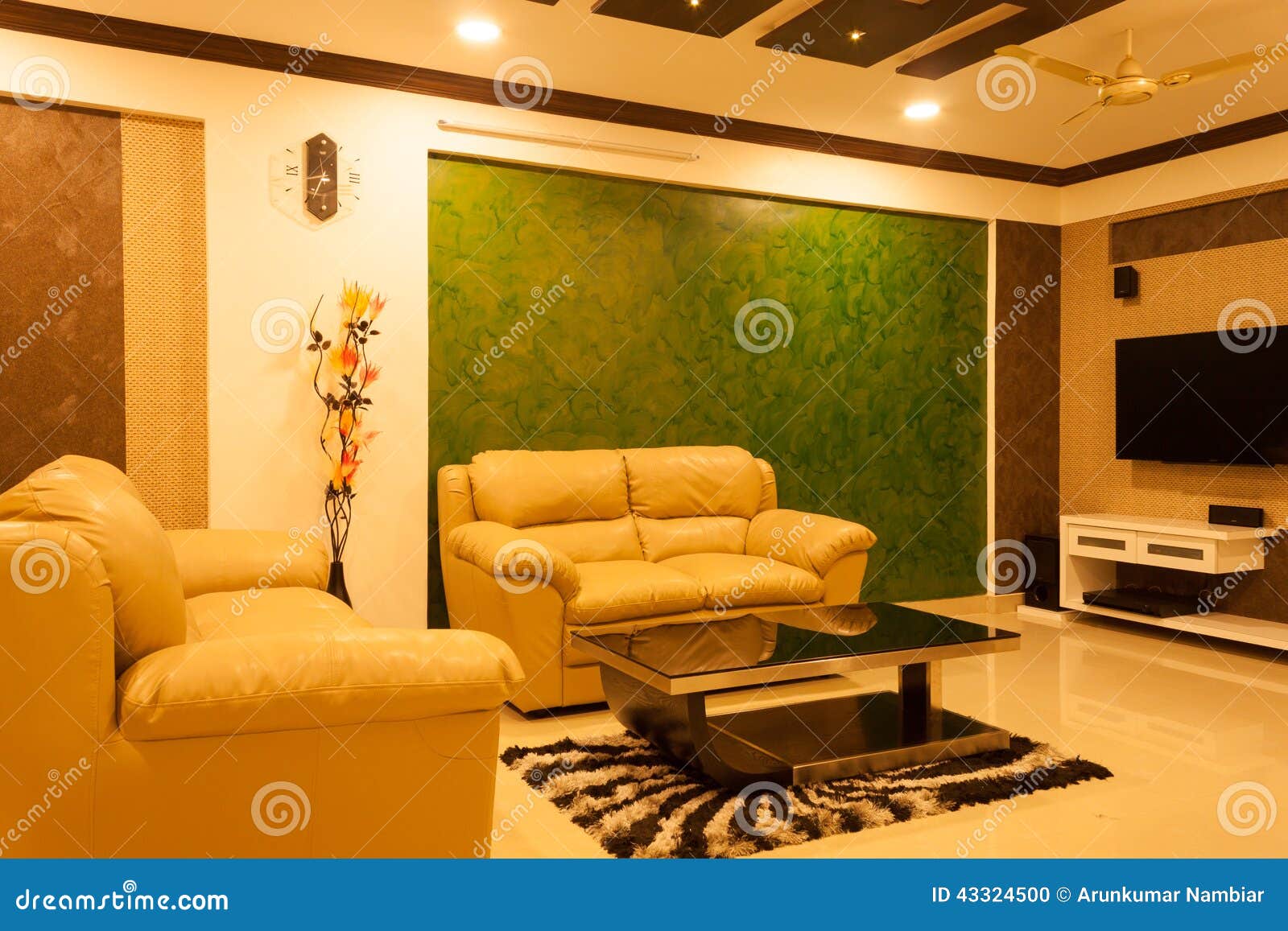 modern living room stand light