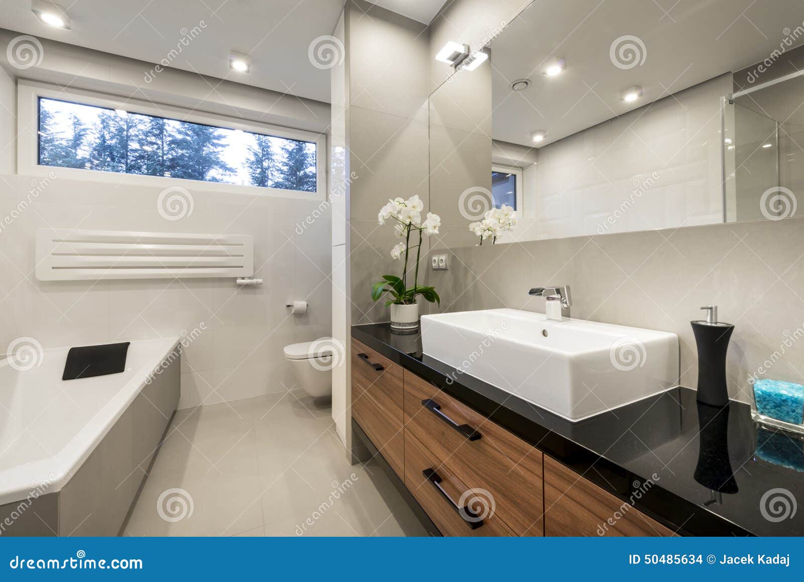 Modern Luxury Bathroom Interior Design Stock Photo Image Of Detail