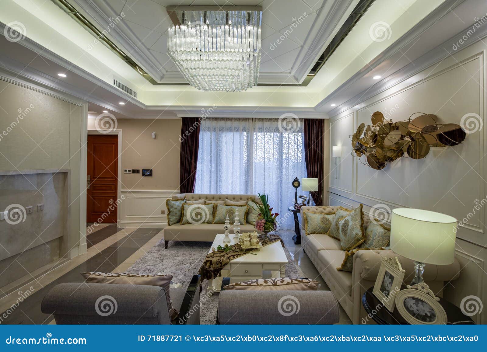 Modern Luxury Interior Home Design Parlor Living Room Villa ...
