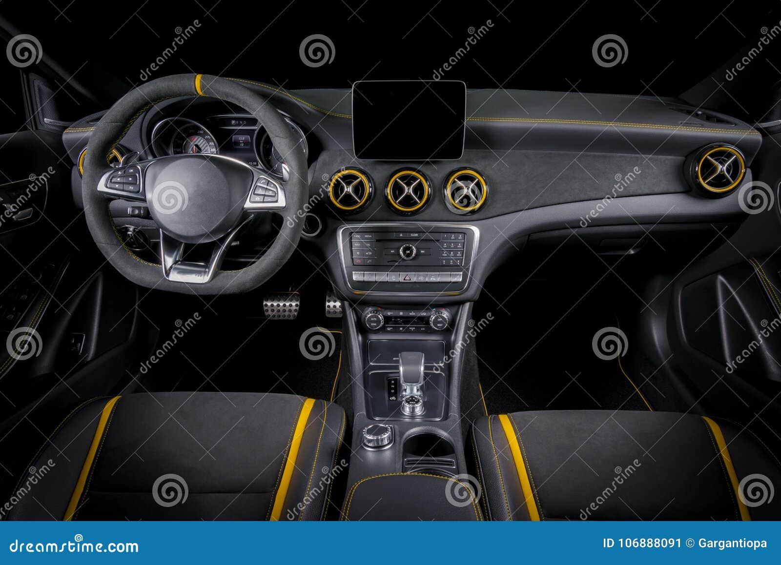 Modern Race Car Interior Stock Image Image Of Glass 106888091