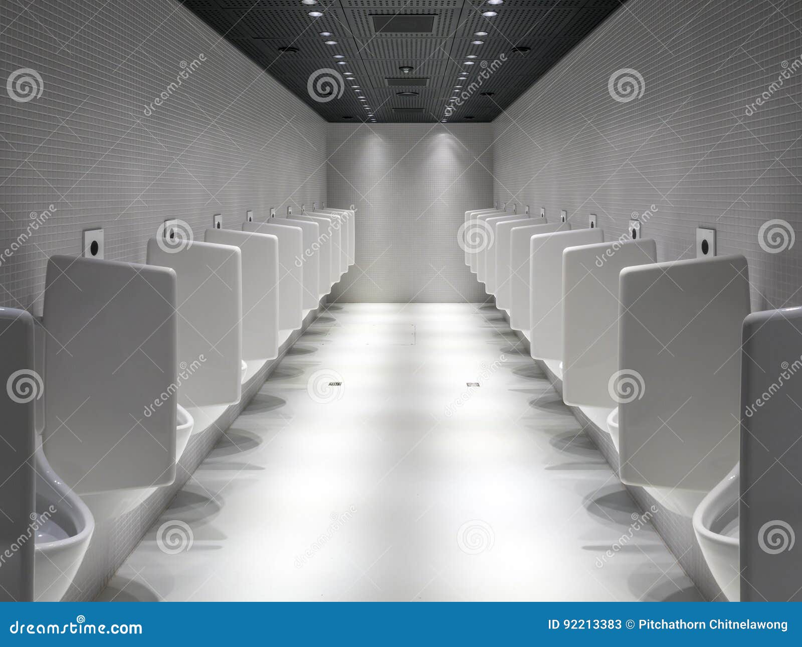 Modern male toilet stock image. Image of modern, room 92213383