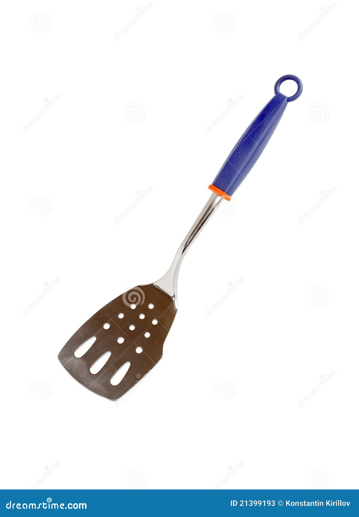 Modern Metal Slotted Turner Stock Image Image of object, cooking