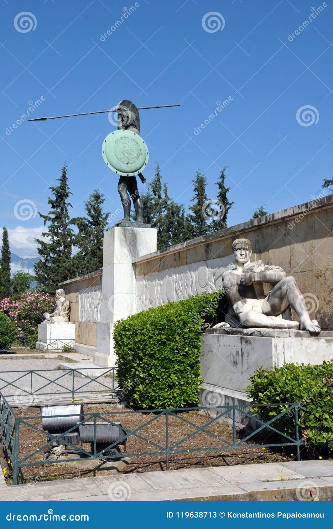 Leonidas Statue In Thermopylae Greece Stock Image Image Of Antique Archeology Leonidas Statue In Thermopylae Greece Stock Image Image Of Antique Archeology