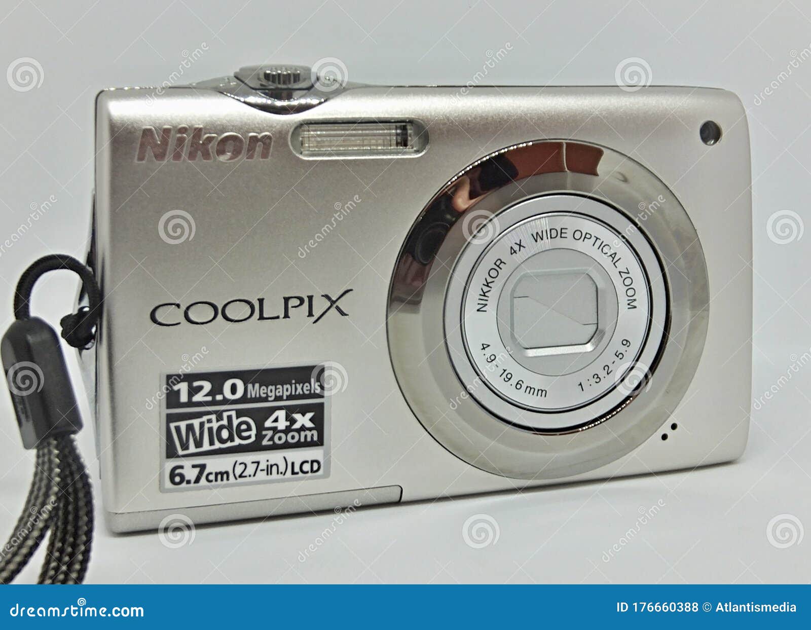 Uitlijnen Daarbij Hysterisch Modern Nikon Coolpix Digital Compact Camera Editorial Stock Photo - Image  of coolpix, quality: 176660388