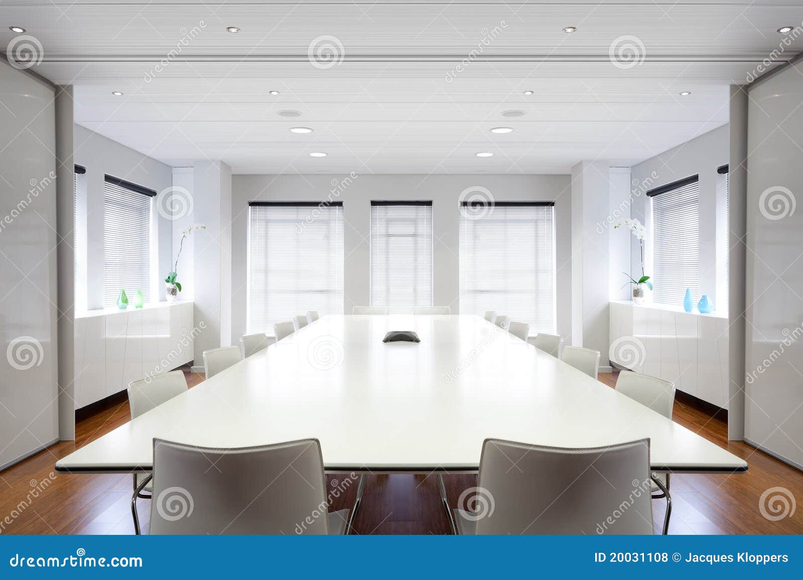 modern office boardroom filled with light.