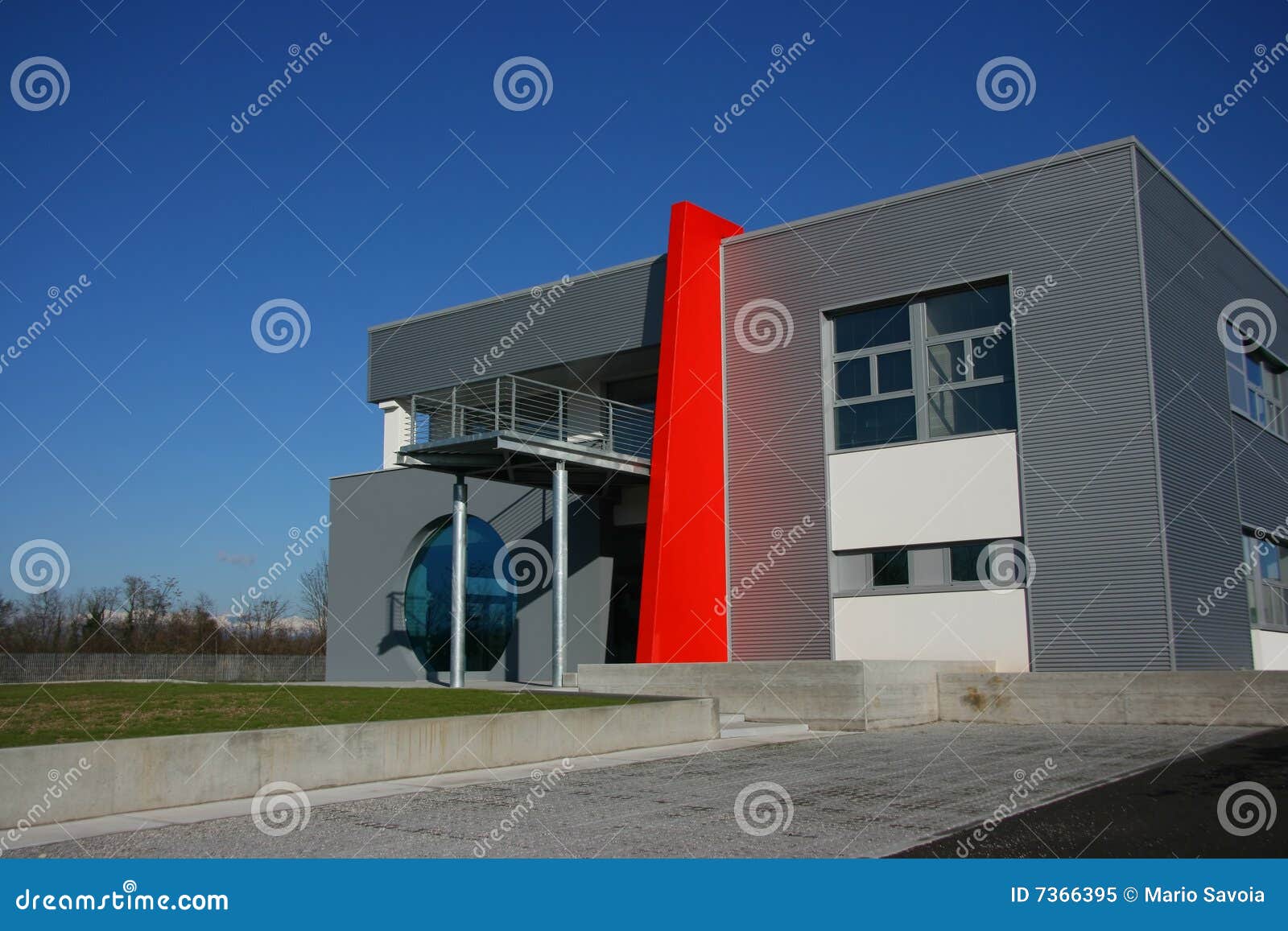 Modern office building stock image. Image of modern, architecture - 7366395