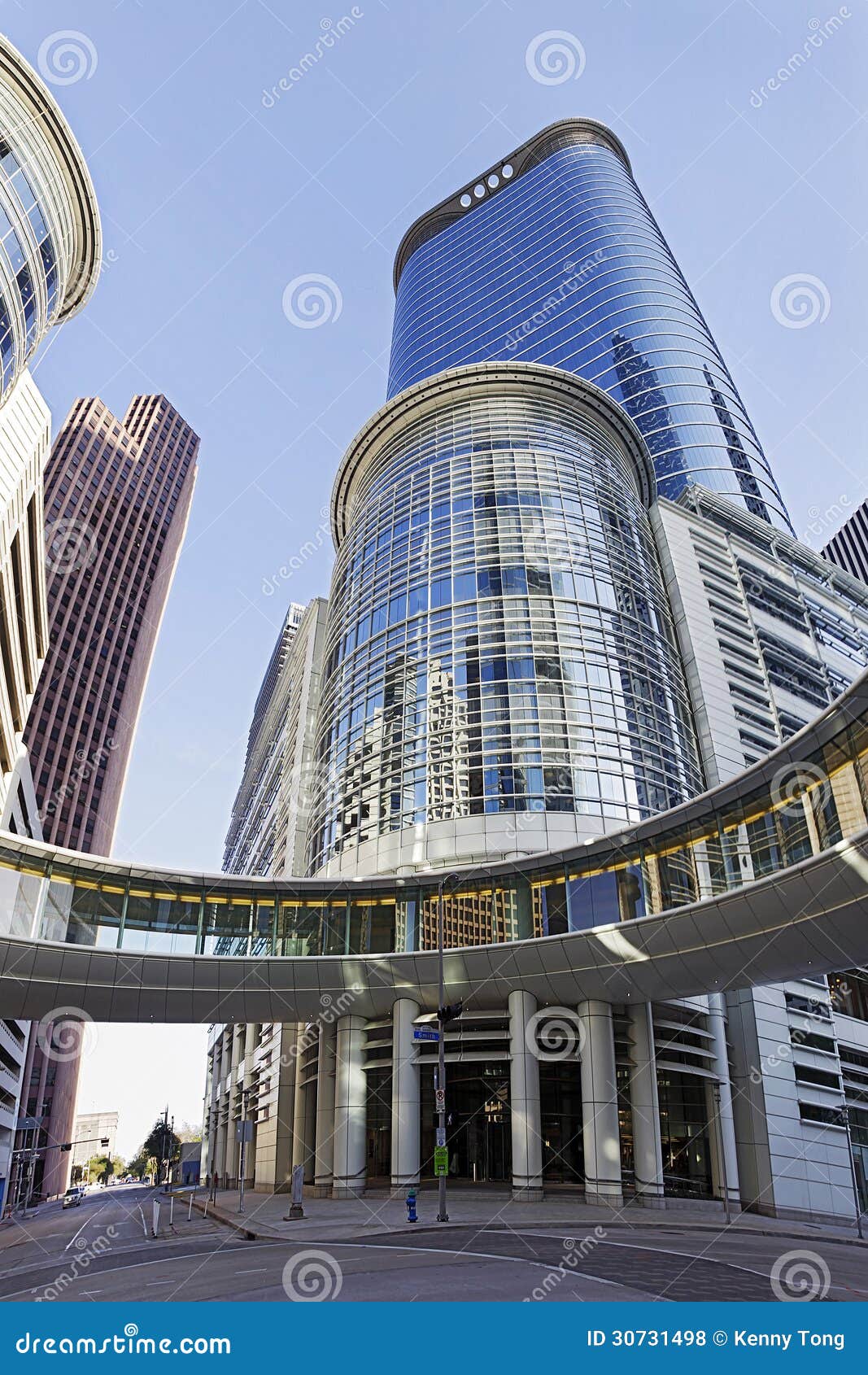 modern office building in houston, texas