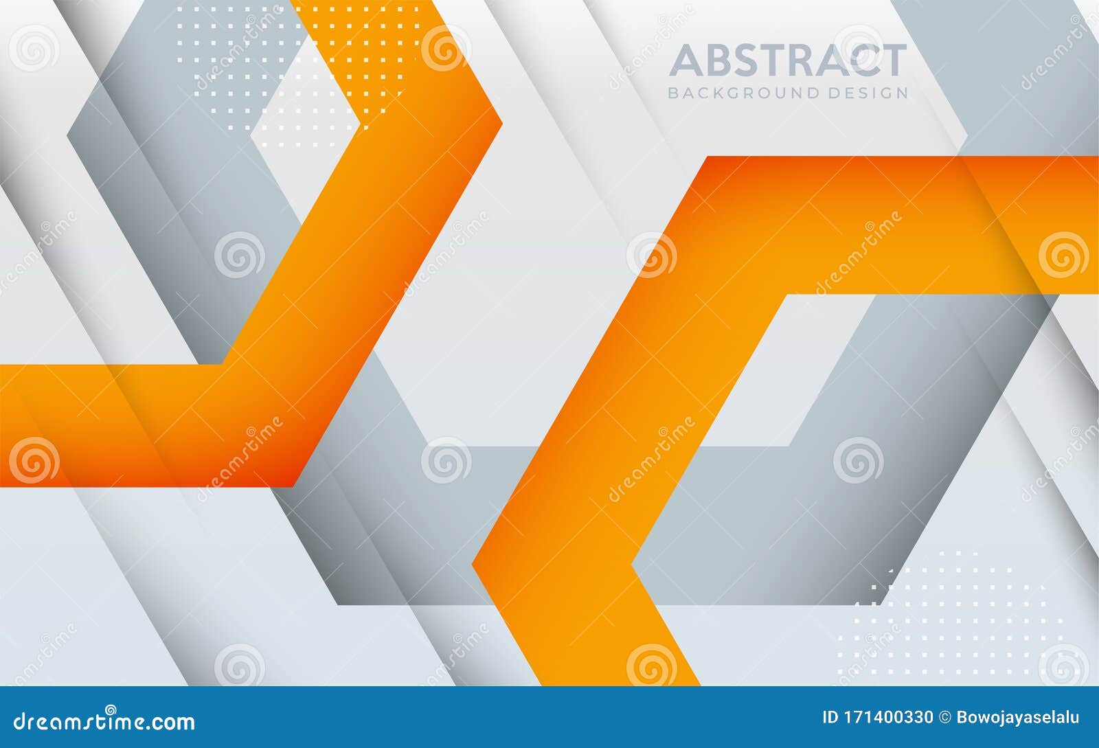 Modern Orange and Grey Geometric Background with Abstract Style Stock Vector  - Illustration of catalogue, line: 171400330
