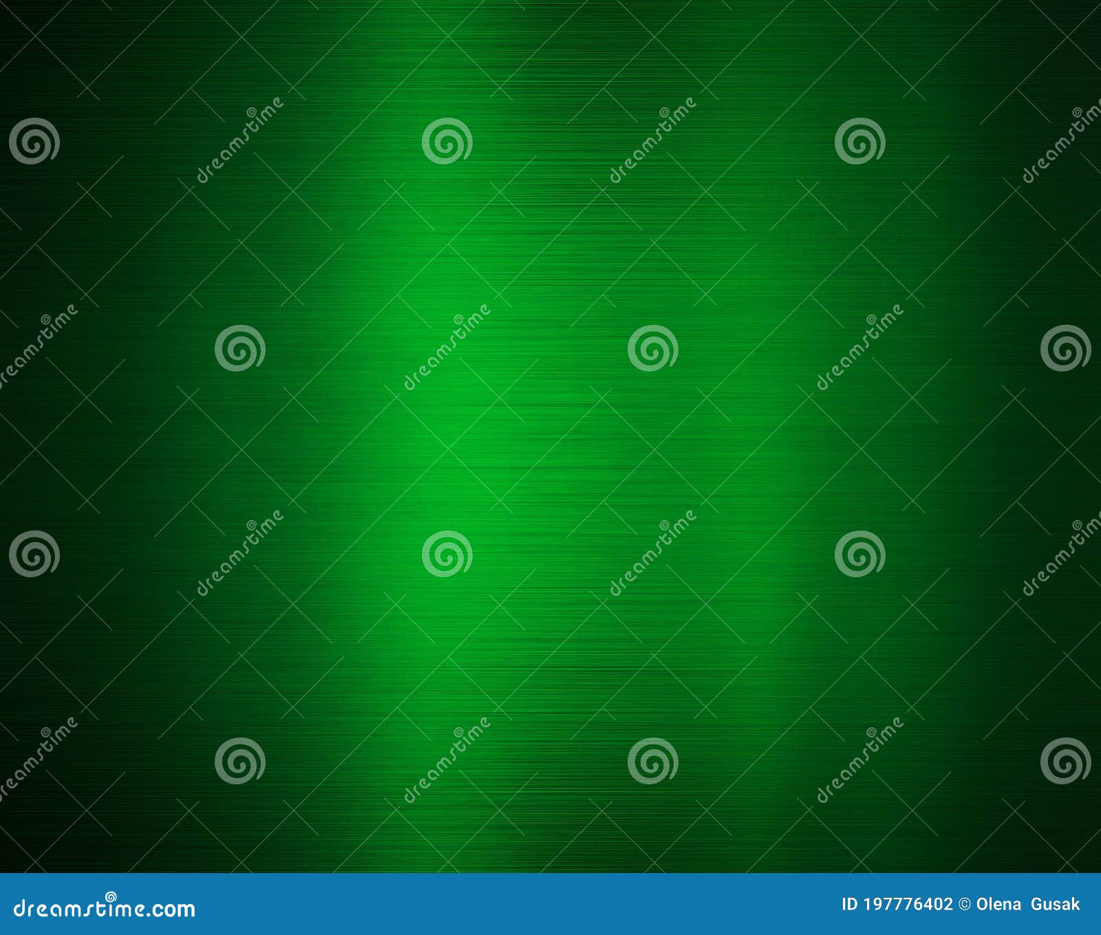 Green Metal Texture with Light Reflection. Design Background Stock