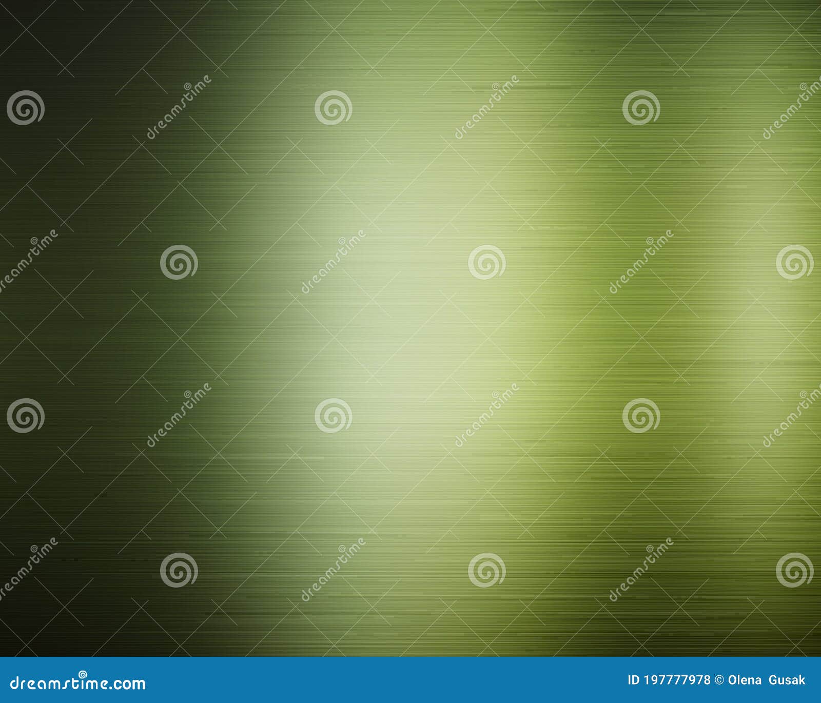 Green Metal Texture with Light Reflection. Design Background Stock