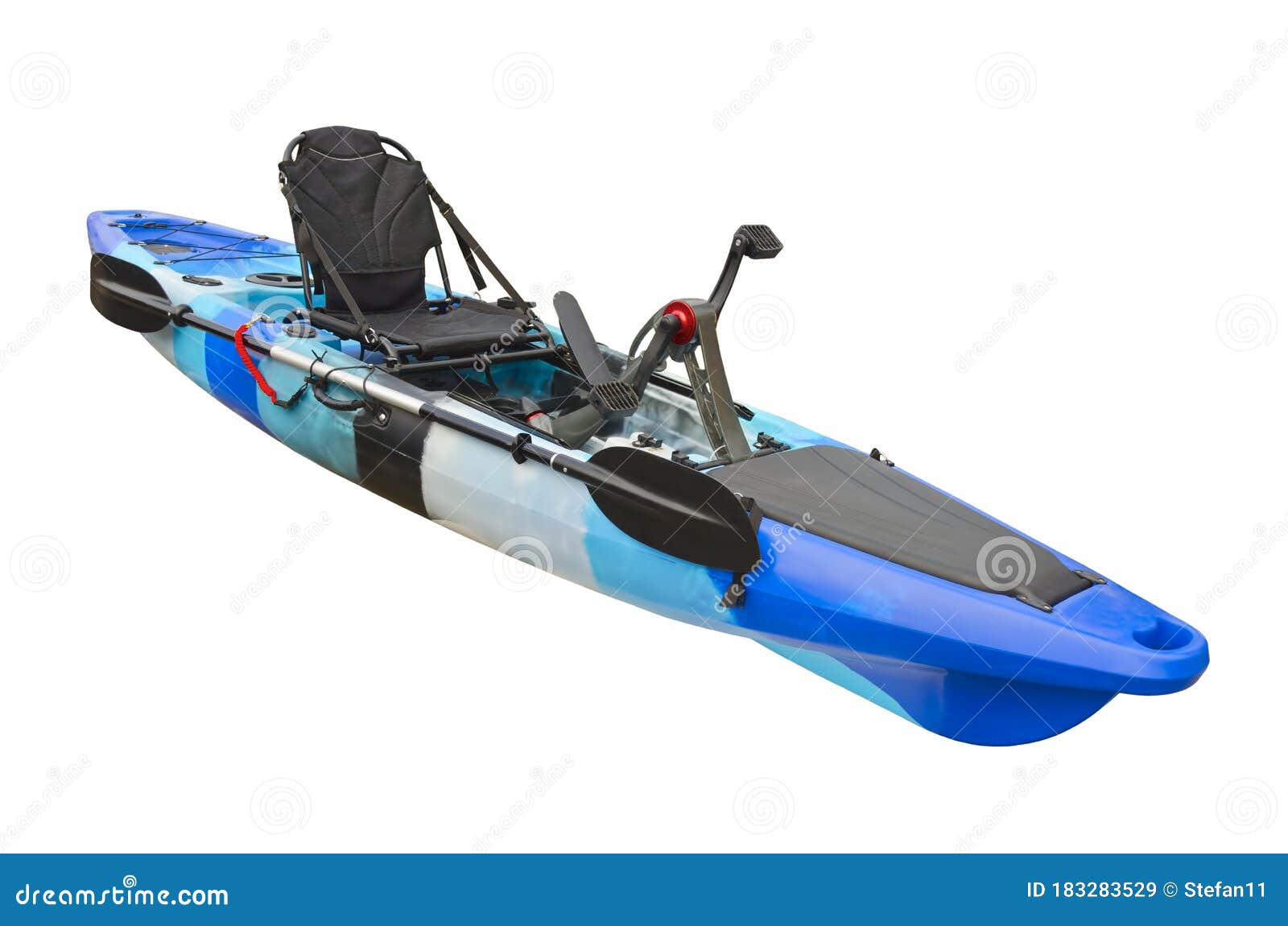 Modern Pedaldriven Kayak for Relaxation Stock Image Image of pedal