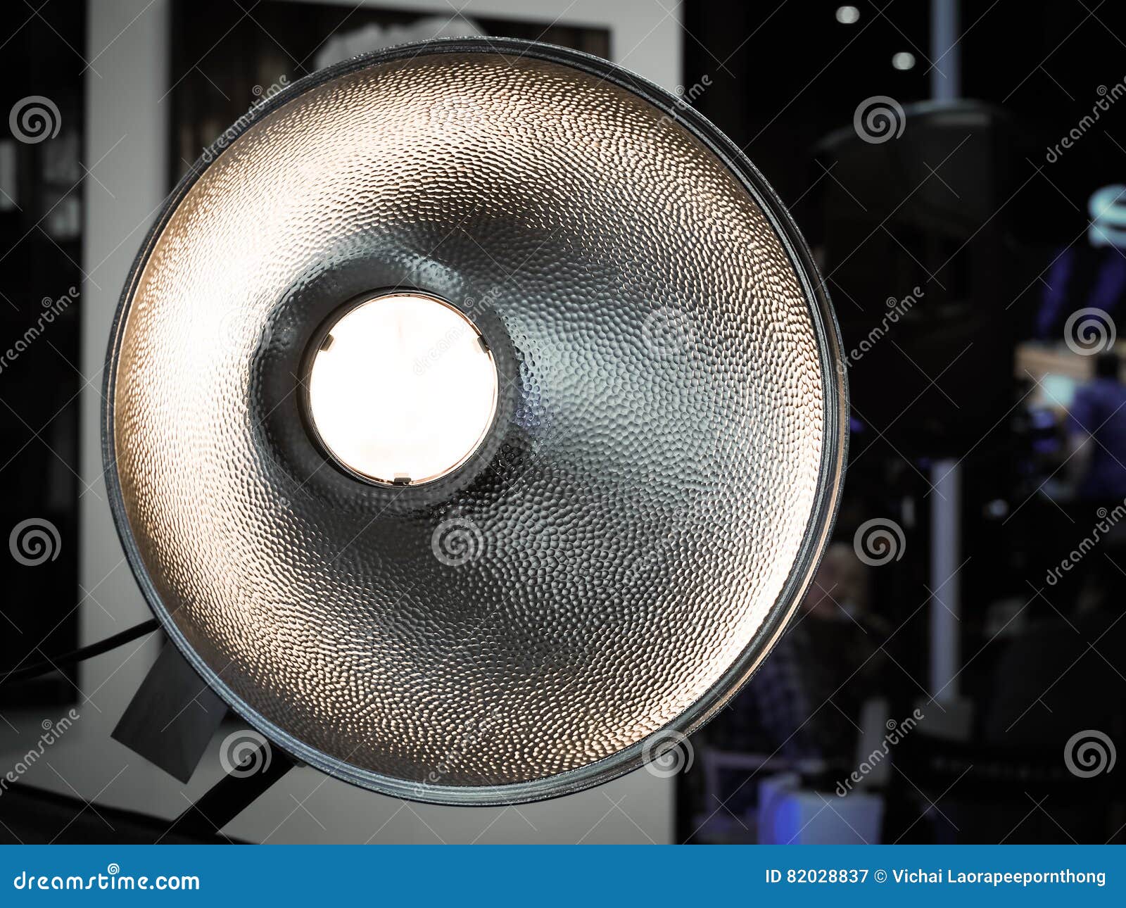 Modern Powerful Photographic Flash for Studio Light Stock Image Image