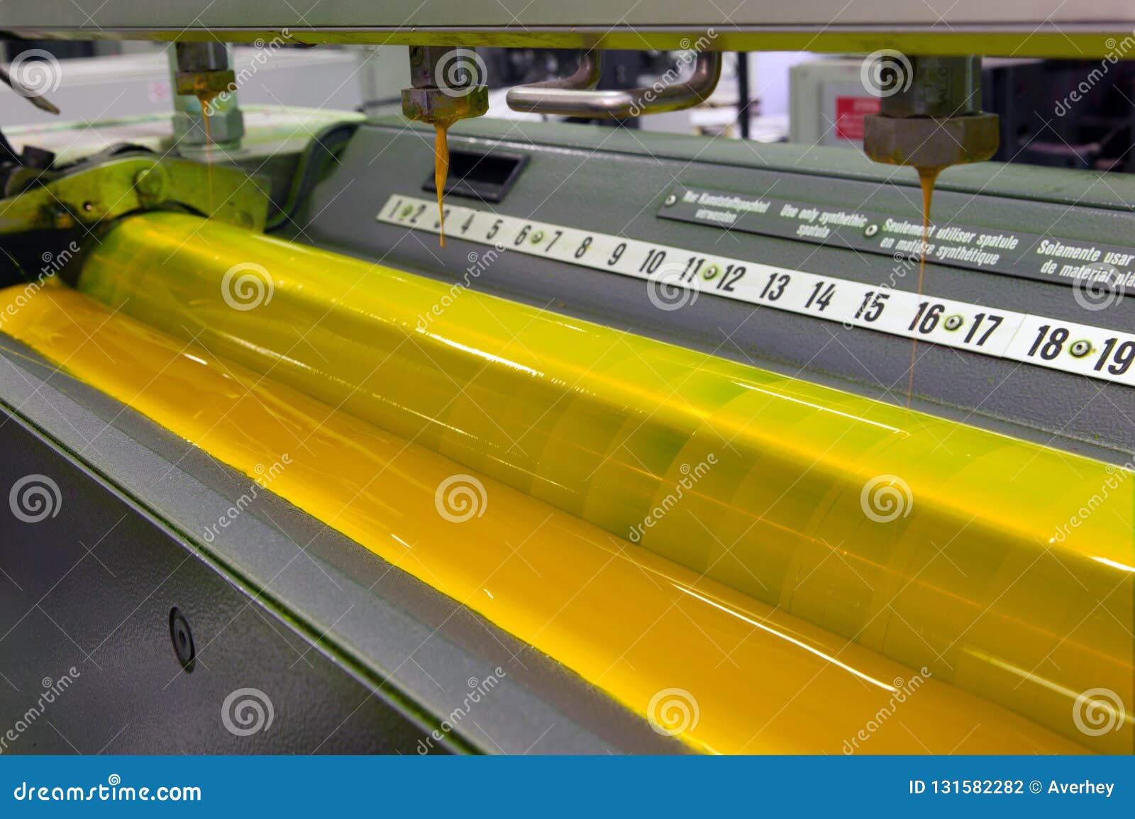 Modern printing press stock photo. Image of coal, resources 131582282