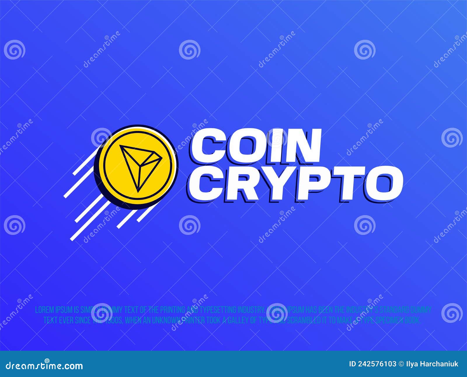 Modern Professional Logo with the Image of a Coin, As Well As Cryptocurrency  Editorial Stock Photo - Illustration of logotype, dash: 242576103