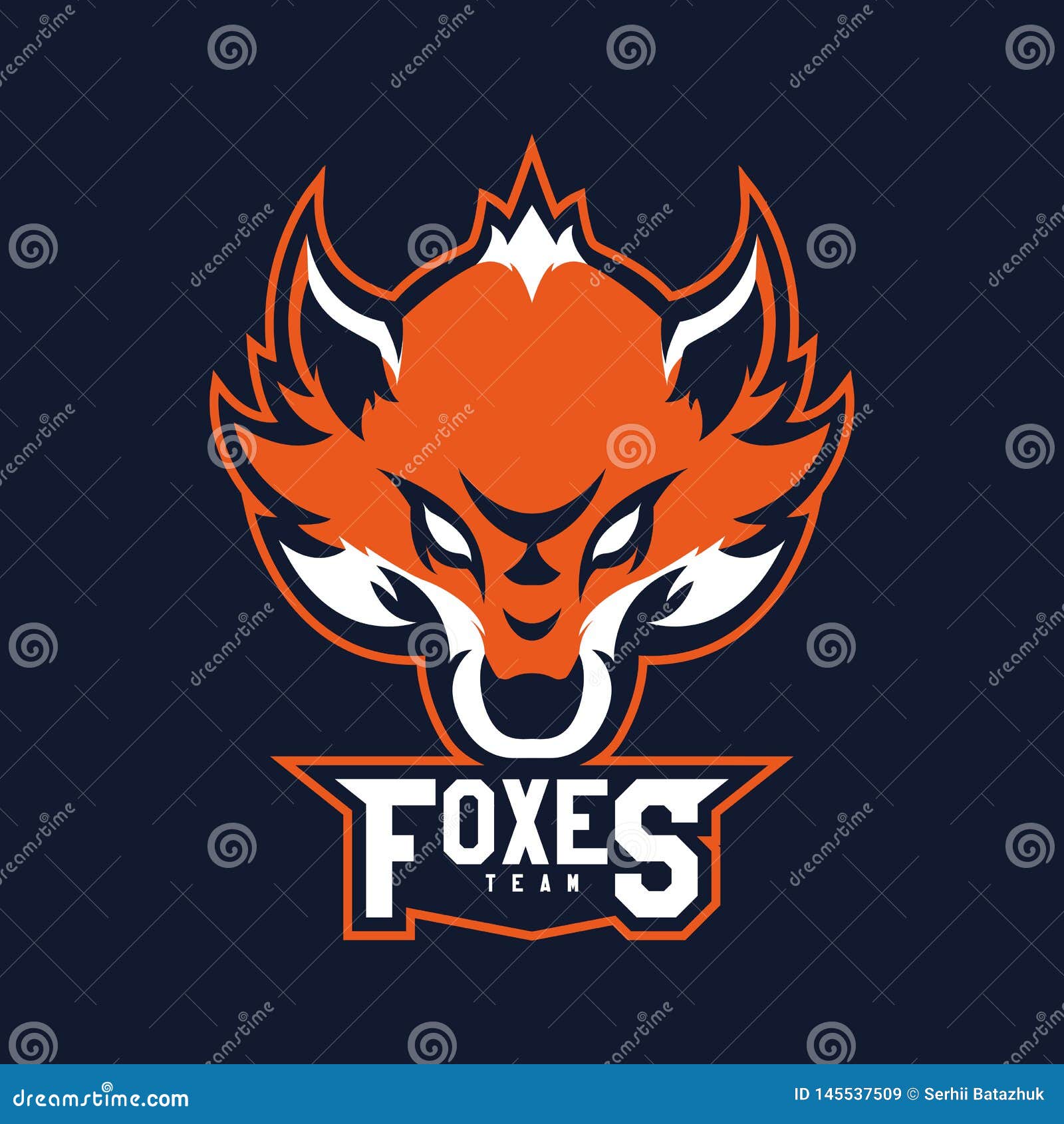 Modern Professional Logo For Sport Team. Fox Mascot. Fox Vector Symbol ...