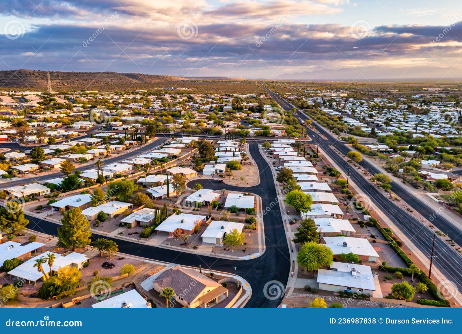 Arizona Subdivision Stock Photo - Download Image Now - Arizona