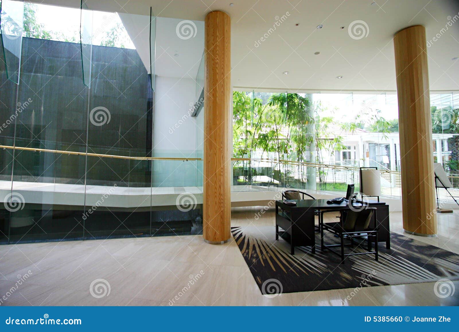 Modern Resort Interior Stock Photo Image Of Glass Architectures